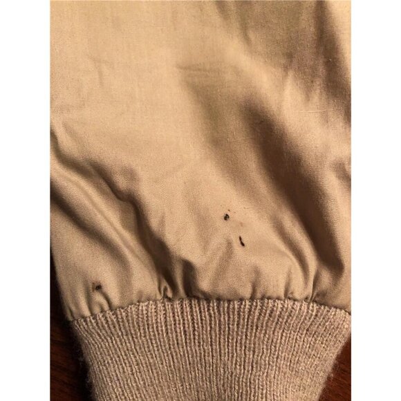 L'Autre Mode Tan Large Bomber Jacket - Picture 5 of 6